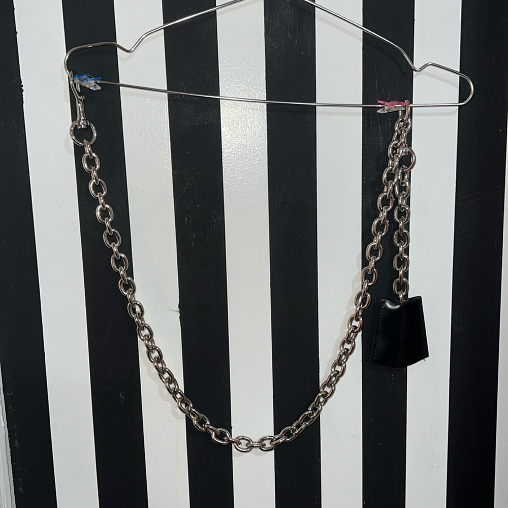 BOND HARDWARE CHAIN BELT w/ Key ring